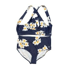 Albion Navy Floral Bikini